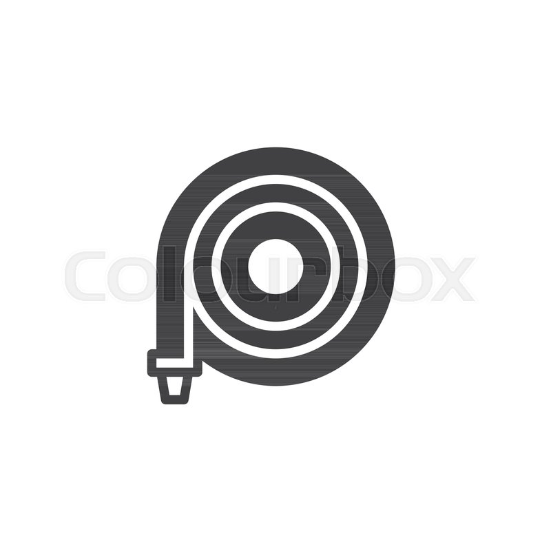 800x800 Watering Hose Vector Icon Filled Flat Stock Vector Colourbox