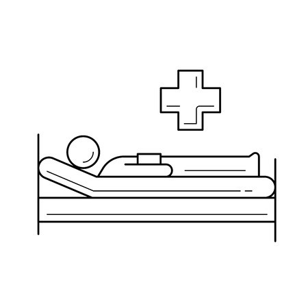 Hospital Bed Vector at Vectorified.com | Collection of Hospital Bed ...