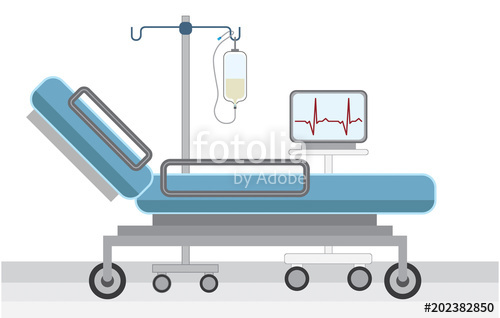 Hospital Bed Vector at Vectorified.com | Collection of Hospital Bed
