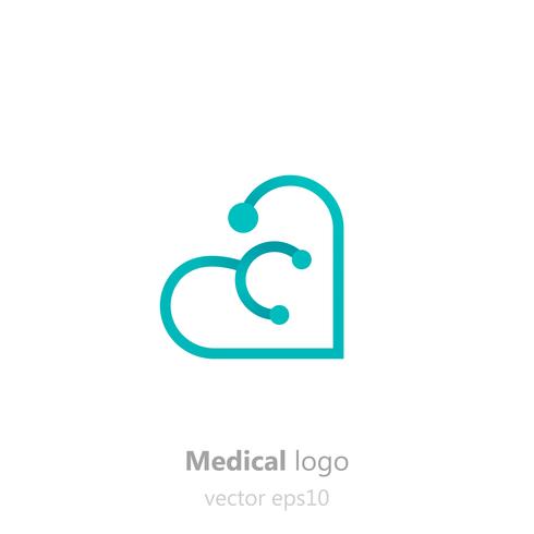 Concept Medical Logo Stethoscope In The Shape Of Heart Logotype 490x490 Concept Medical Logo Stethoscope In The Shape Of Heart Logotype