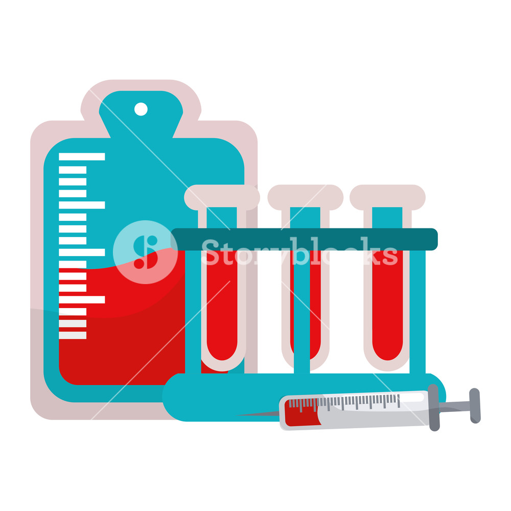 1000x1000 Bag And Tubes Design, Concept Of Blood Donation Medical Health