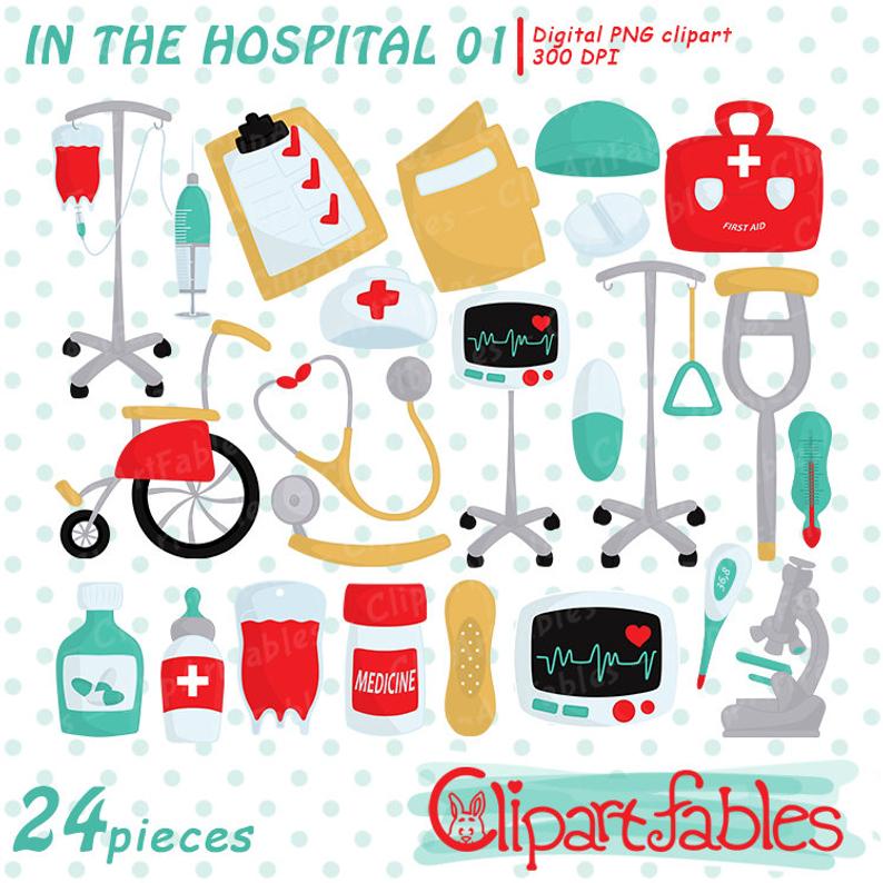 794x794 Doctor Clipart Hospital Vector Art Health Medicine First Etsy