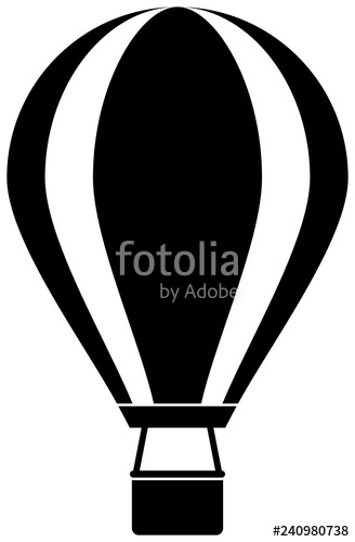 328x500 Hot Air Balloon Silhouette Stock Image And Royalty Free Vector