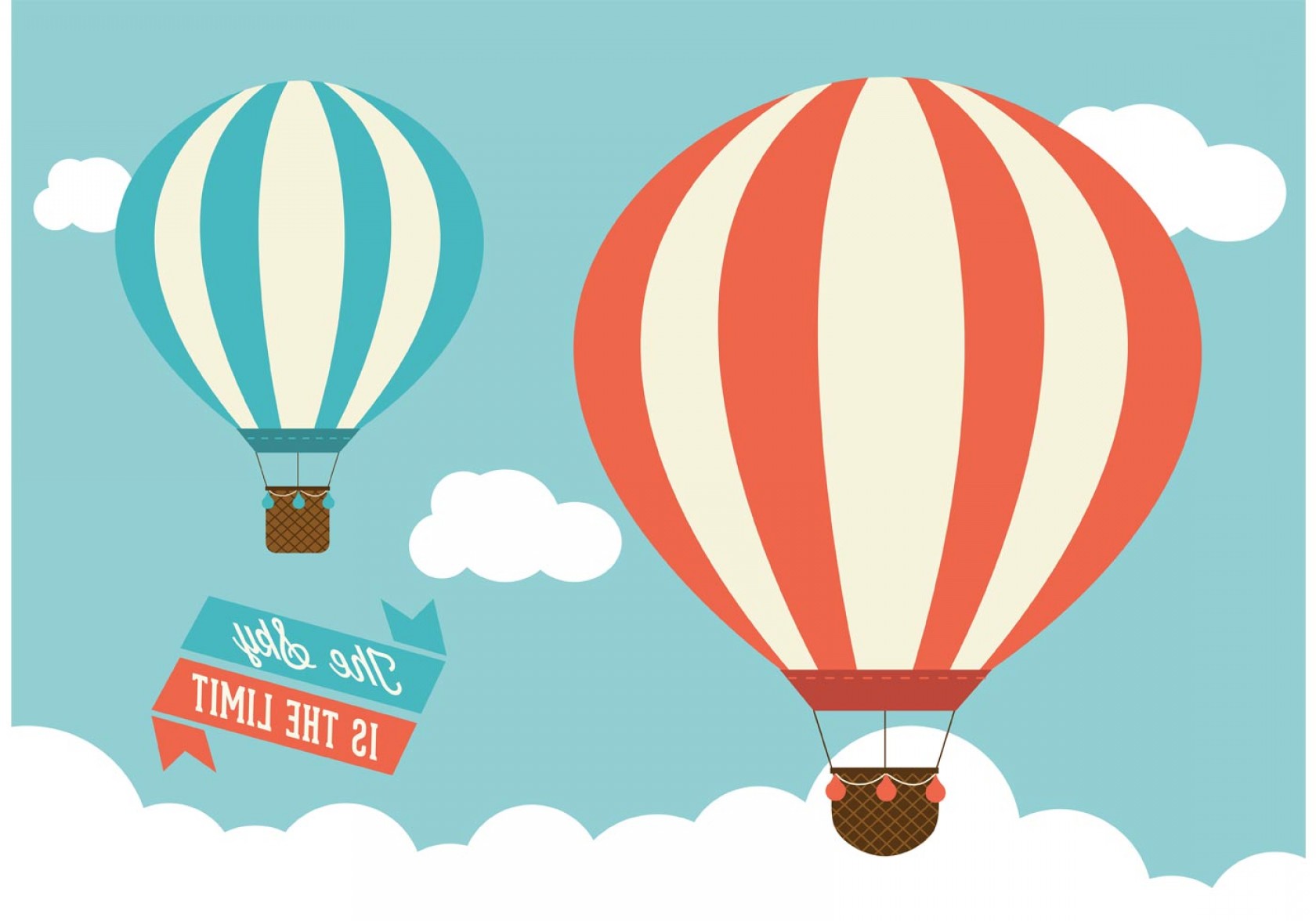 1680x1176 Hot Air Balloons Vector Graphic Soidergi