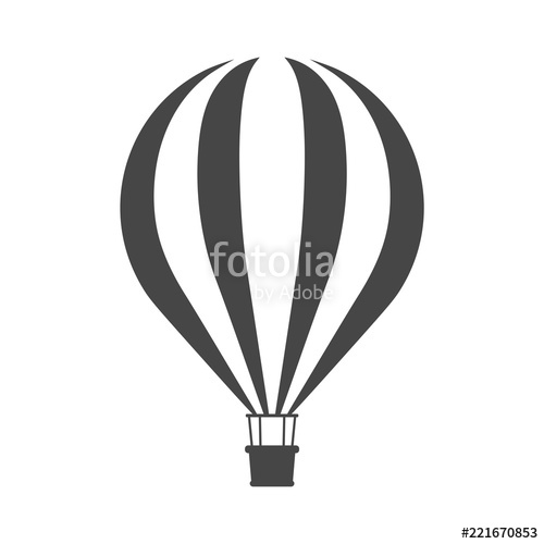 500x500 Hot Air Balloon Vector Illustration Stock Photo And Royalty Free