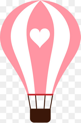 Hot Air Balloon Clipart Pink 260x392 Hot Air Balloon Clipart Pink