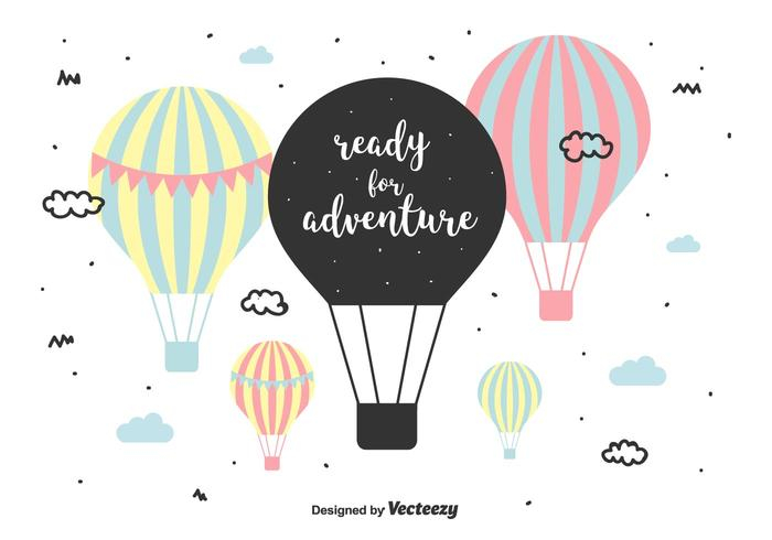 Latest Hot Air Balloon Vector Free 700x490 Latest Hot Air Balloon Vector Free