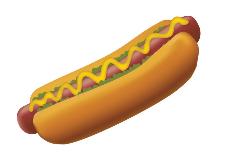 Hot Dog Free Vector Art 800x565 Hot Dog Free Vector Art