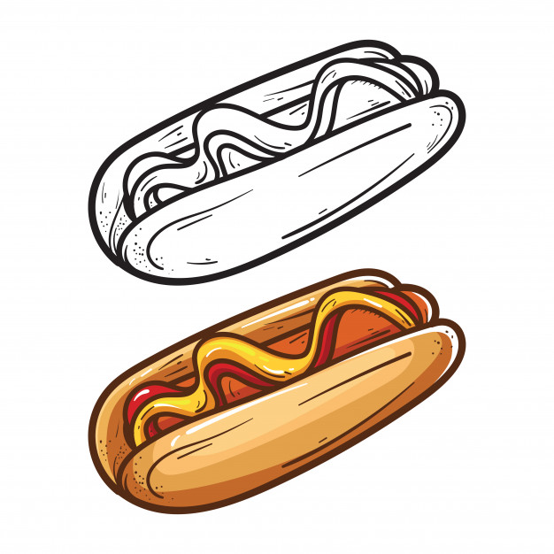 Hot Dog Vector Vector Premium Download 626x626 Hot Dog Vector Vector Premium Download