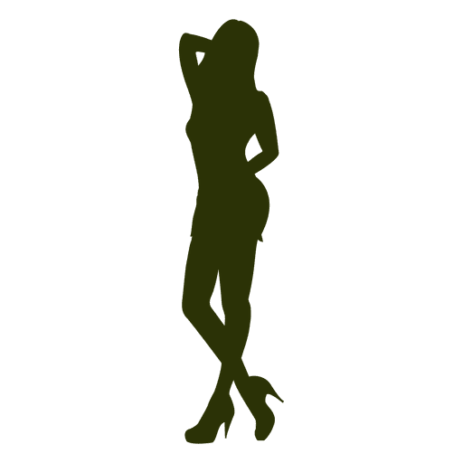 512x512 Hot Fashion Girl Silhouette