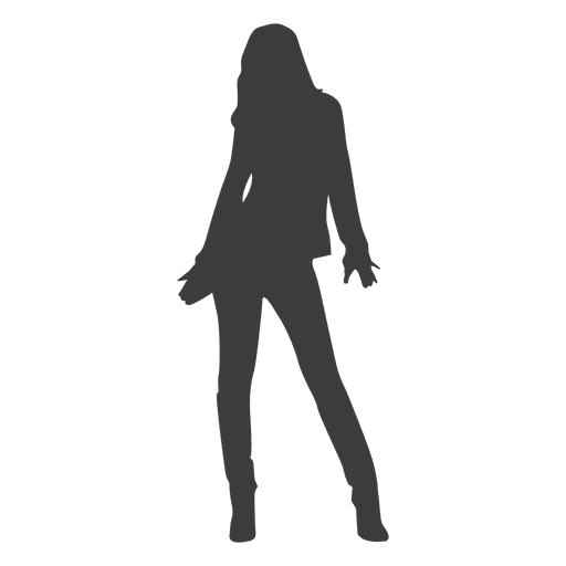 512x512 Hot Girl Silhouette