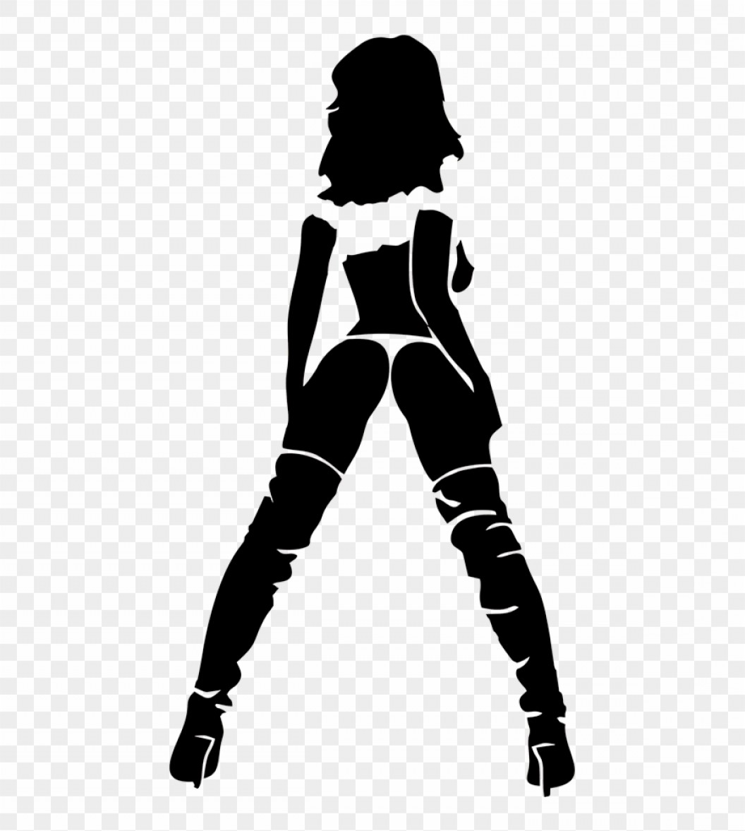 Hot Girl Silhouette Vector at Vectorified.com - Collection of Hot Girl ...