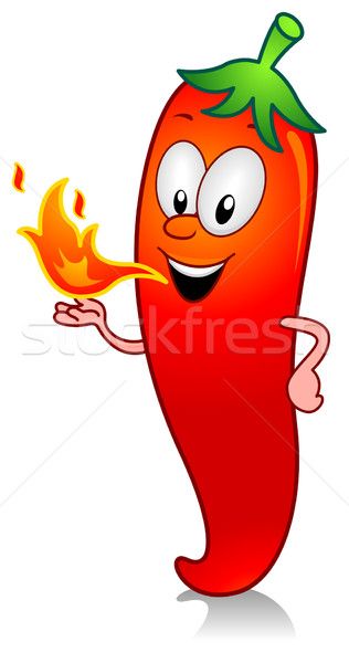 Hot Chili Vector Illustration 316x600 Hot Chili Vector Illustration