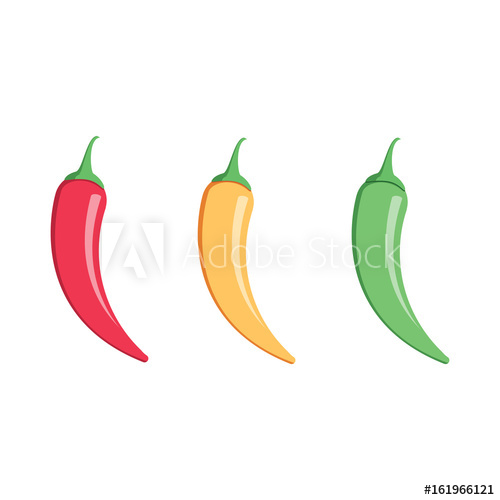 Mexican Jalapeno Hot Chili Pepper Vector Icon On White Background 500x500 Mexican Jalapeno Hot Chili Pepper Vector Icon On White Background