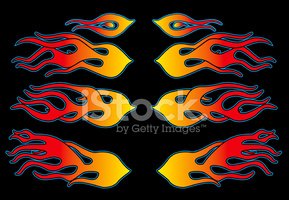 Hot Rod Flames Vector at Vectorified.com | Collection of Hot Rod Flames ...