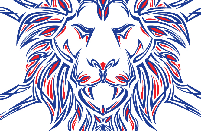 665x435 Vector Speed Paint Video Hot Rod Pinstripe Lion! Rawr! Hot Rod