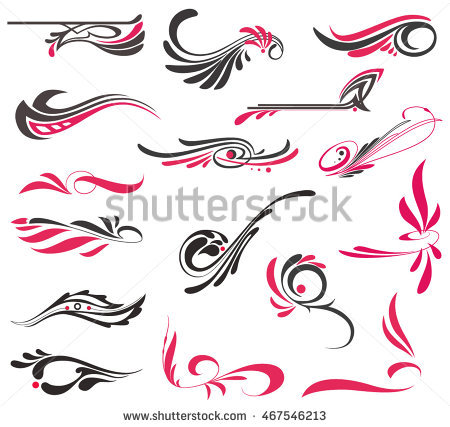 450x427 Hot Rod Pinstriping Clipart