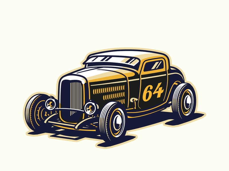 Hot Rod Vector