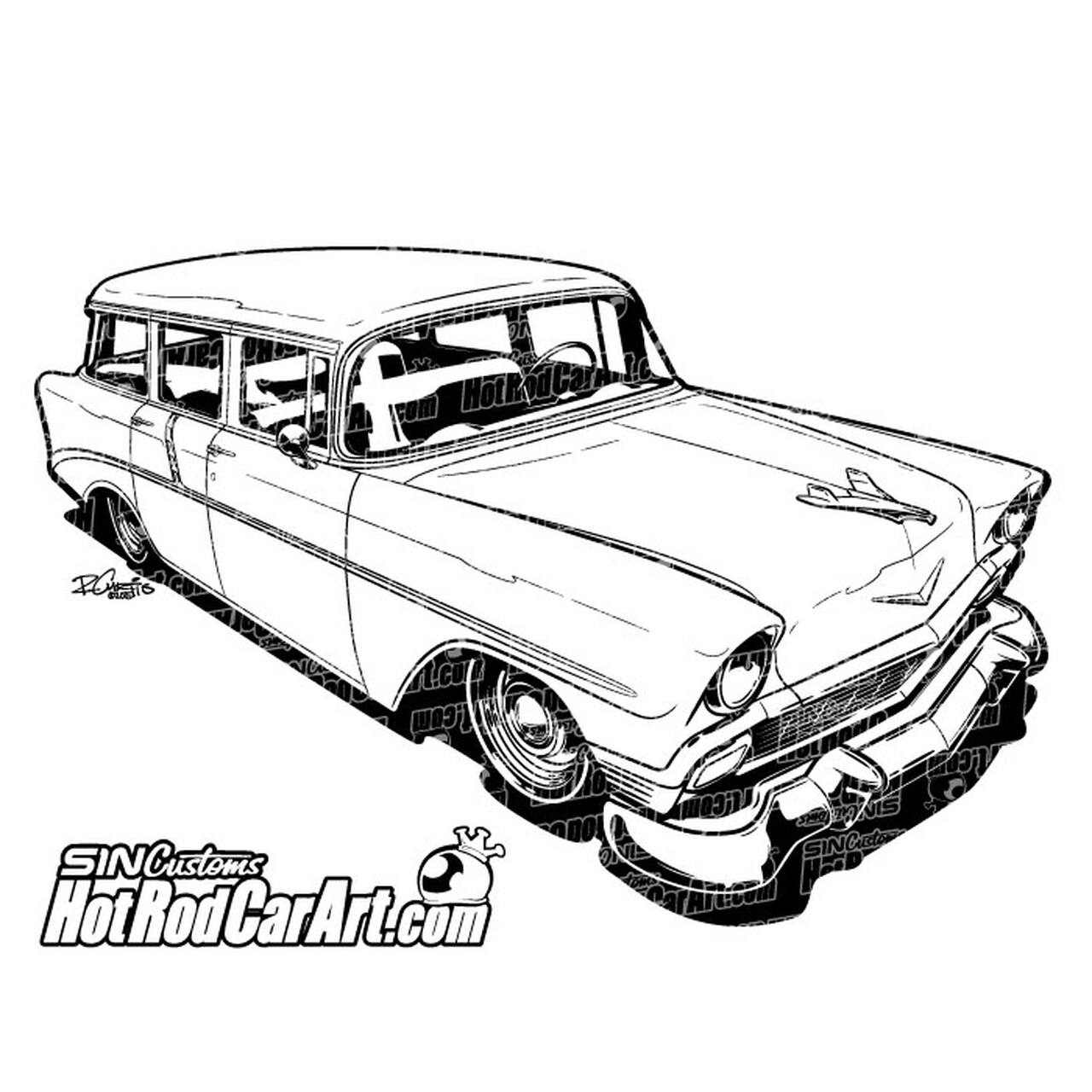 1280x1280 Chevrolet Nomad
