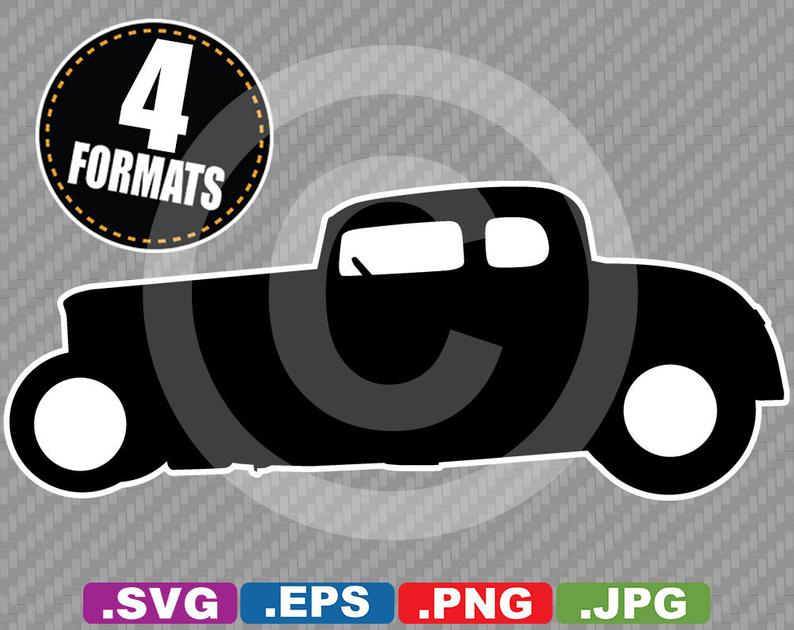 794x630 Ford Hotrodstreetrod Clip Art Image Cutting Etsy