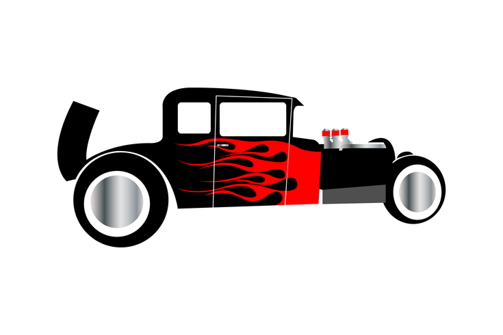 735x490 Hot Rod Car