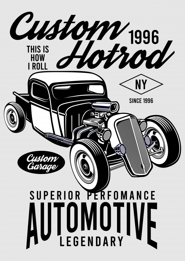 Hot Rod Vector Art at Vectorified.com | Collection of Hot Rod Vector ...