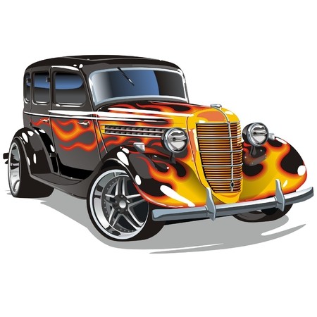 Hot Rod Vector Free at Vectorified.com | Collection of Hot Rod Vector ...