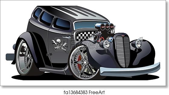 560x316 Free Art Print Of Cartoon Retro Hot Rod Cartoon Retro Hot Rod