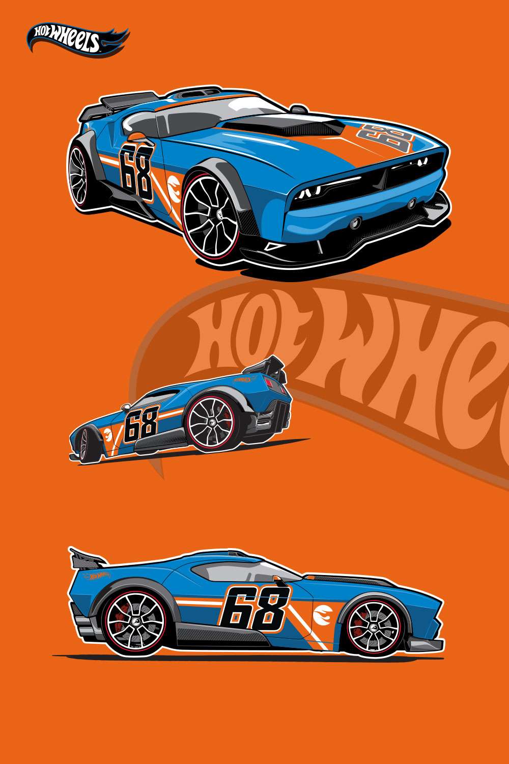 Hot Wheels Transart Design 1000x1500 Hot Wheels Transart Design