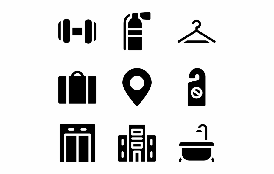 920x585 Clip Royalty Free Hotel Vector Icon