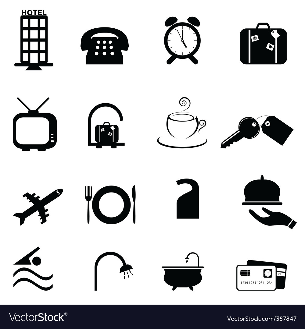 1000x1080 Hotel Icon Vector