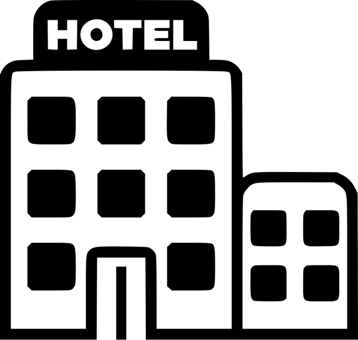700x664 Hotel Png Icon Vector, Clipart