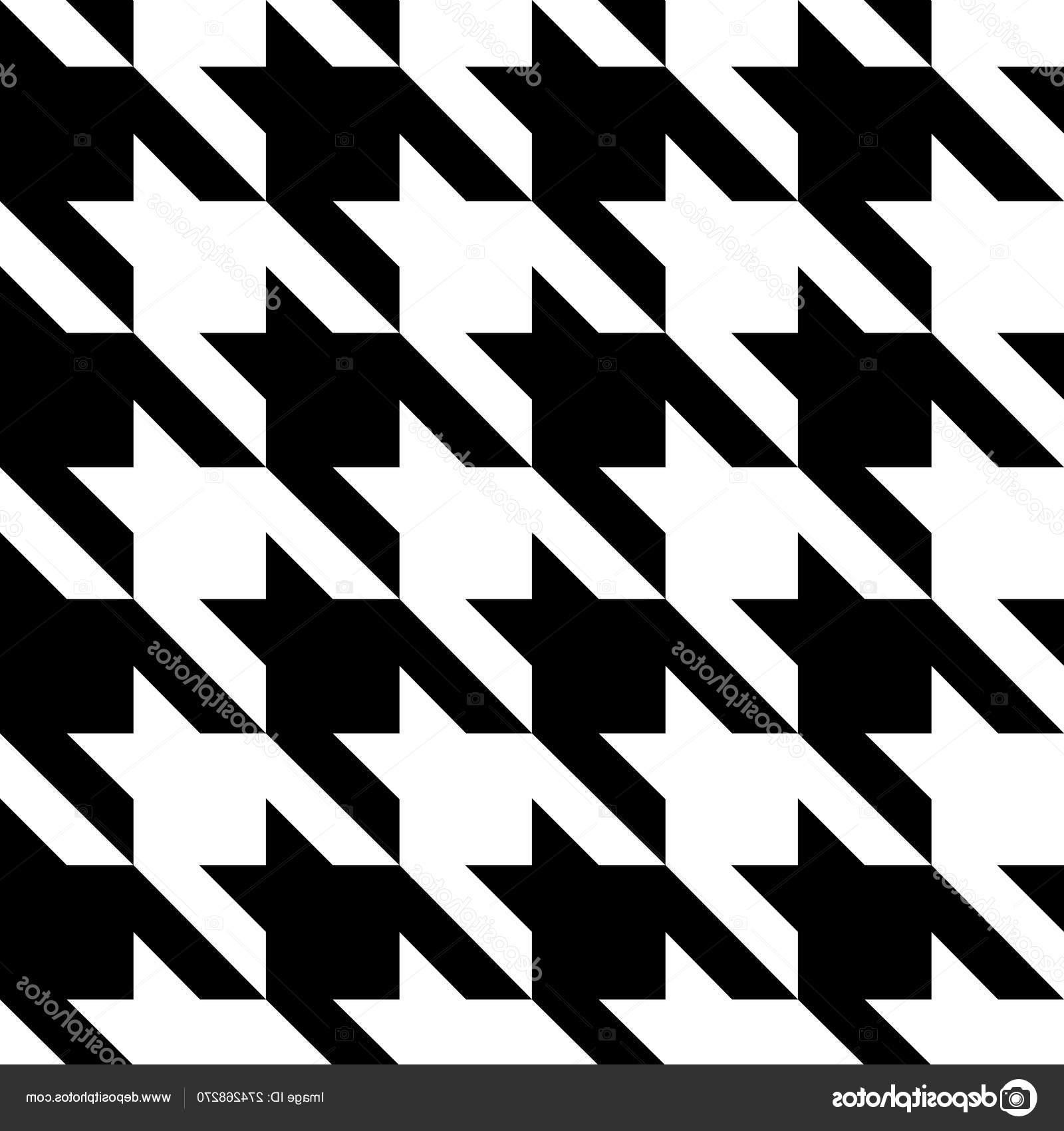 Houndstooth Pattern Vector at Collection of