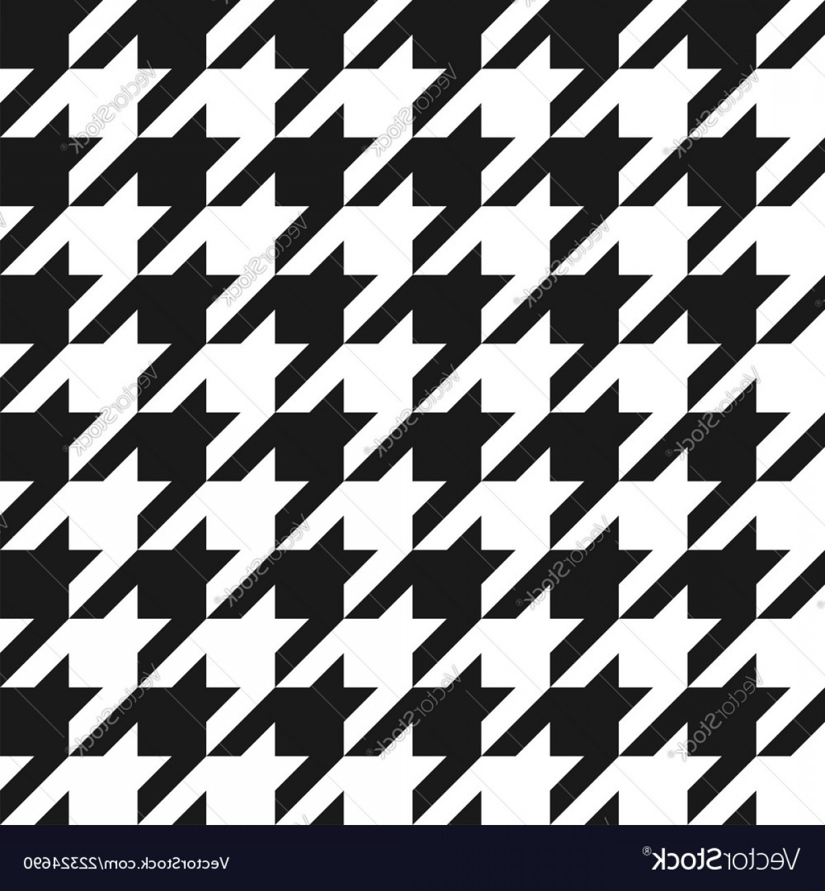 1200x1296 Houndstooth Seamless Pattern Vintage Houndstooth Vector Soidergi