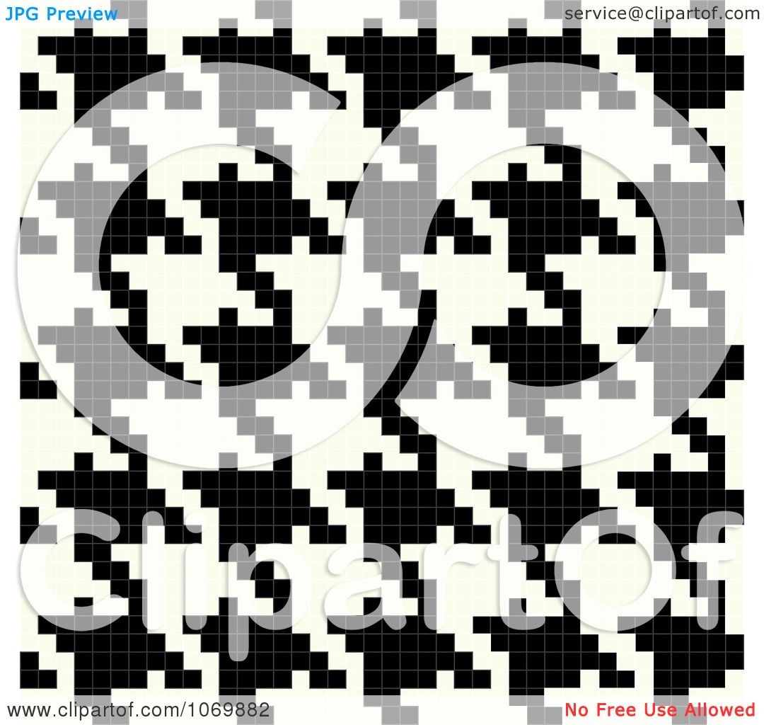 1080x1024 Clipart Vertical Seamless Houndstooth Pattern Royalty Free Vector