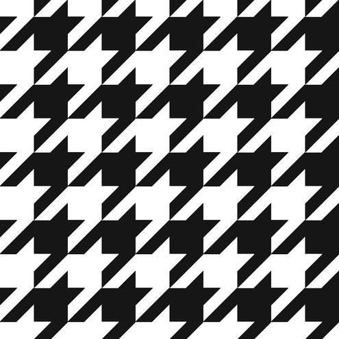 495x495 Free Seamless Vector Houndstooth Pattern