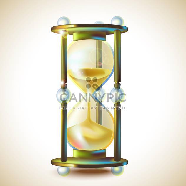 632x632 Beautiful Hourglass Vector Illustration Free Vector Download