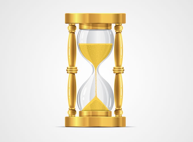 680x500 Free Golden Hourglass Sand Glass Clock Files, Vectors