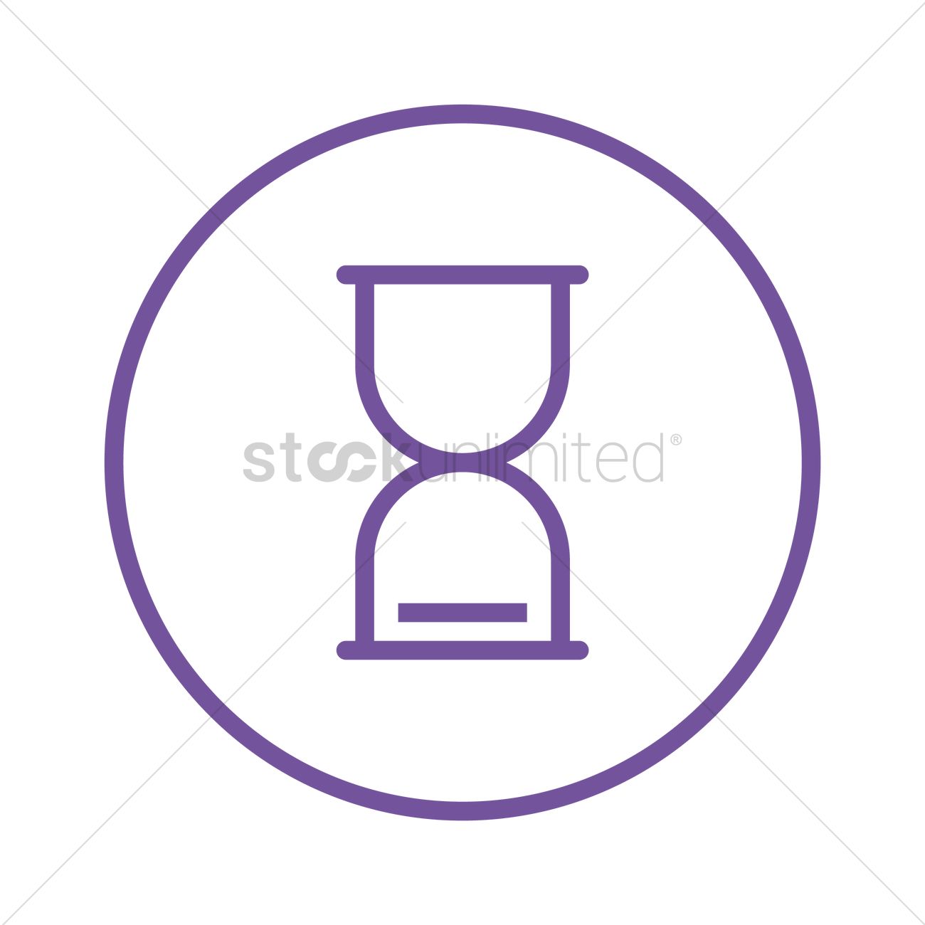 1300x1300 Free Hourglass Vector Image