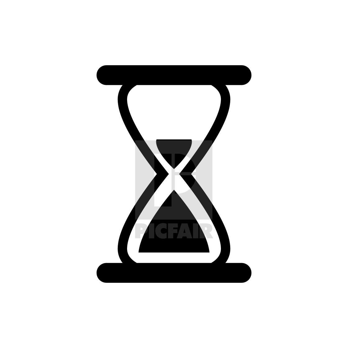 1120x1120 Hourglass Vector Icon