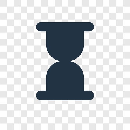 450x450 Hourglass Vector Icon Isolated On Transparent Background