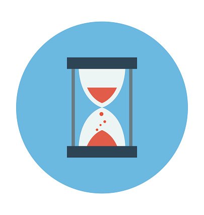 405x426 Hourglass Colored Vector Icon Premium Clipart