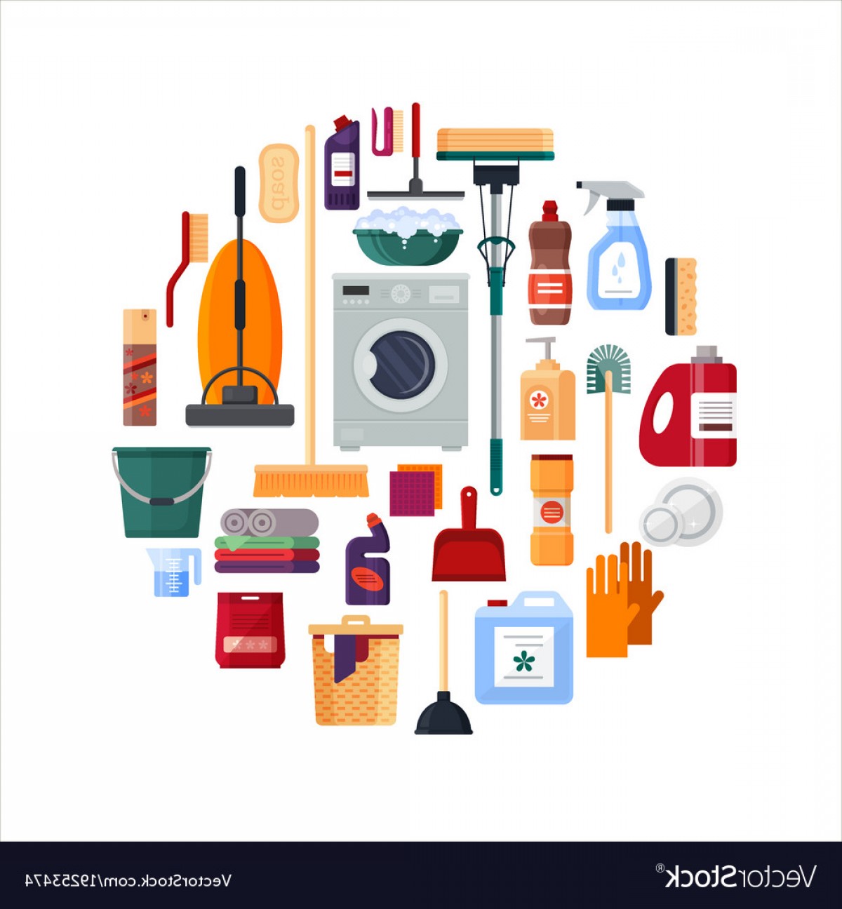1200x1296 House Cleaning Vector Catchsplace