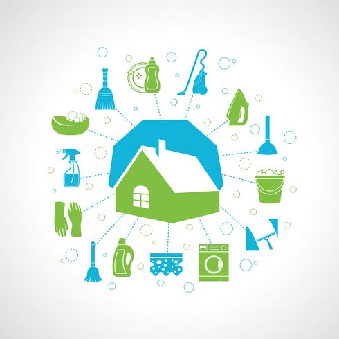 490x490 House Cleaning Concept