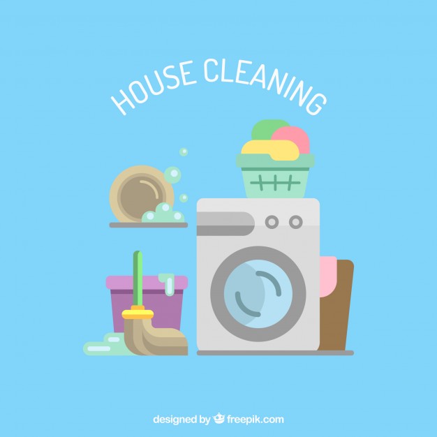 626x626 House Cleaning Services Icons Vector Free Download