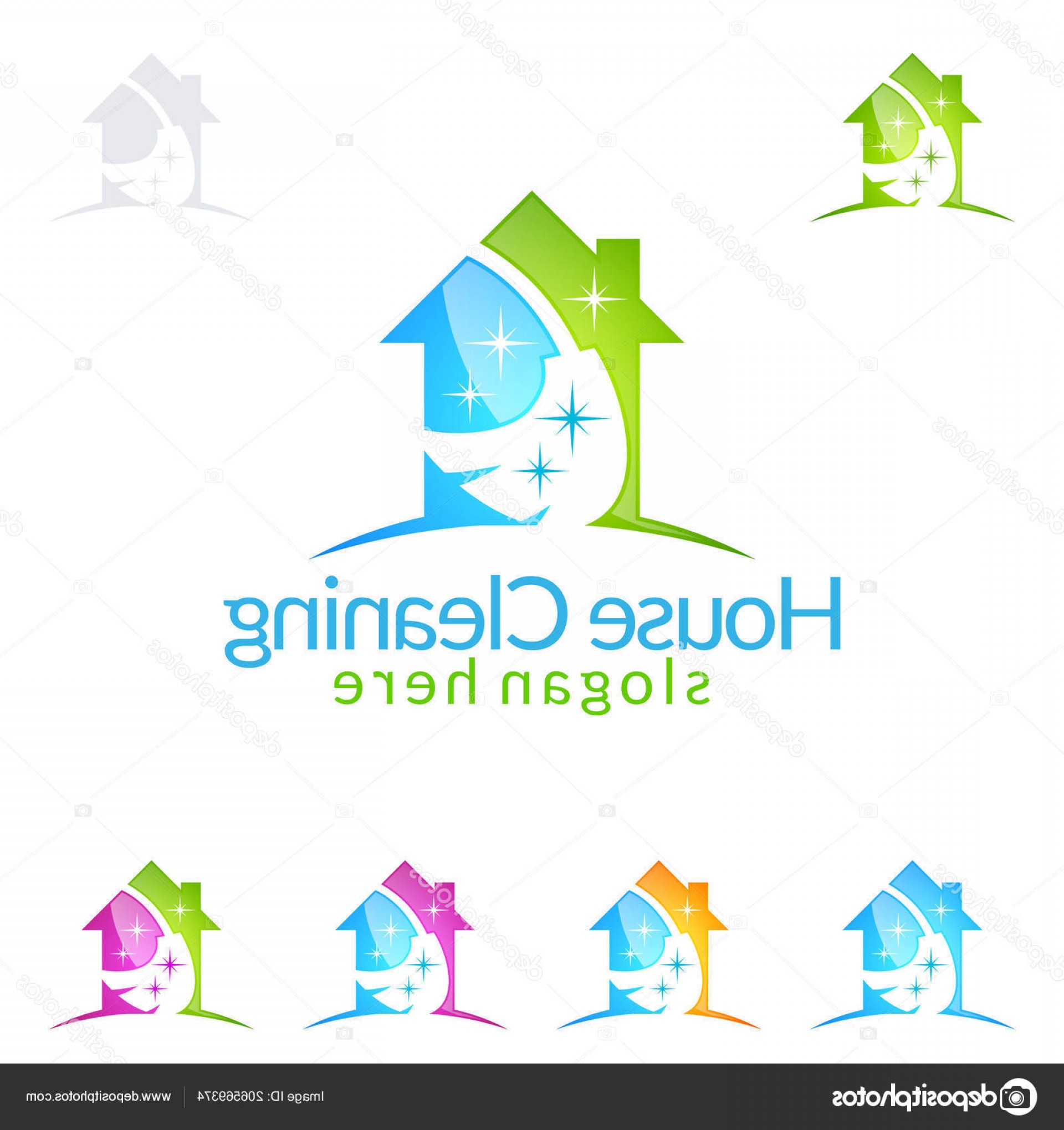 1920x2040 Stock Illustration House Cleaning Vector Logo Design Hoodamathrun