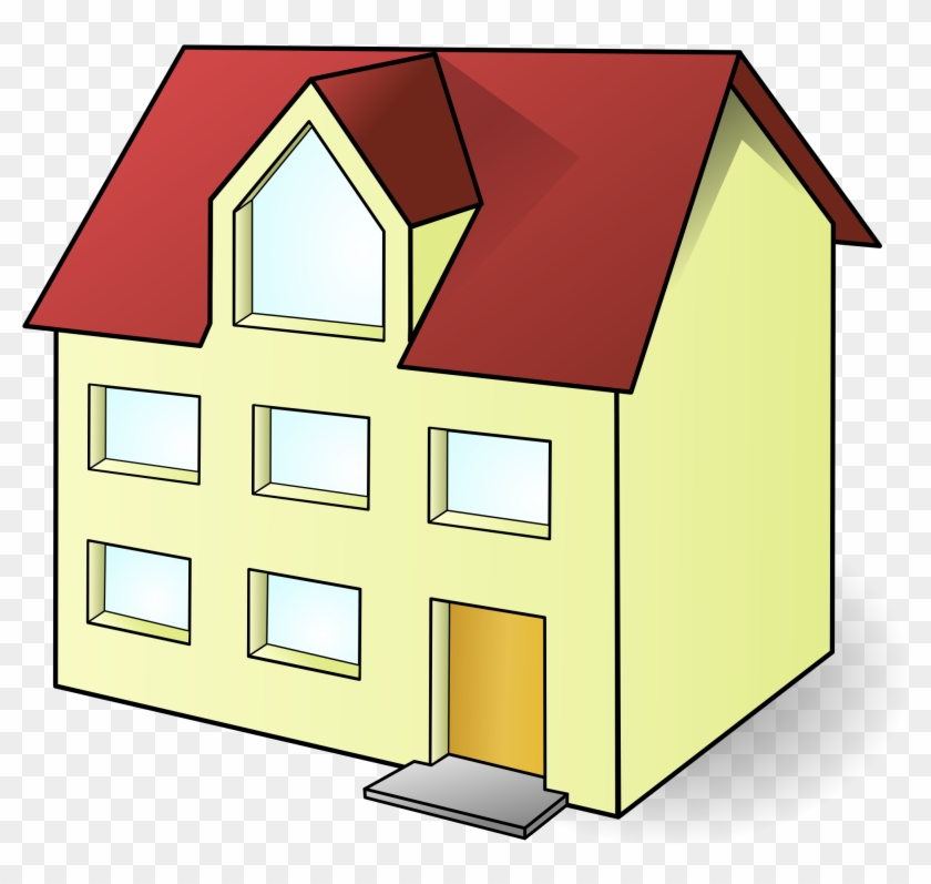 840x797 Free Yellow House Clipart Clipart And Vector Image