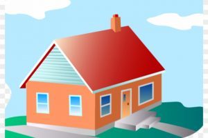 300x200 Vector House Clipart Clipart Portal
