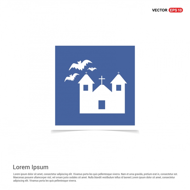 640x640 Halloween Hunted House Icon