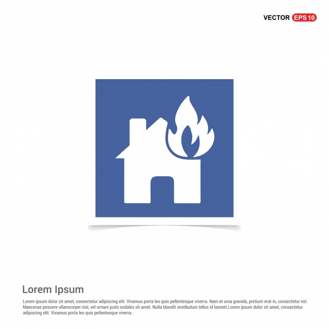 640x640 House On Fire Icon
